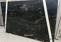 Makalu Black Granite - Leathered